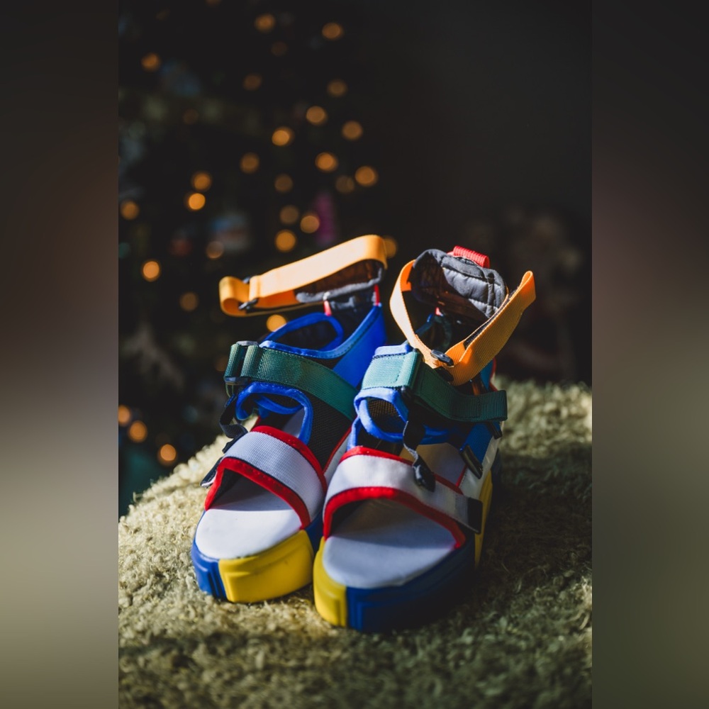Women’s Multi-Color Strappy Sport Sandals